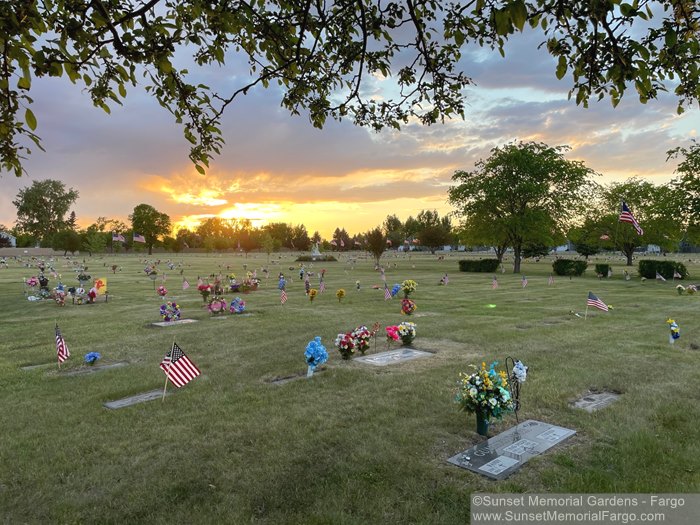 Ways in which to help Sunset Memorial Gardens in Fargo, North Dakota.